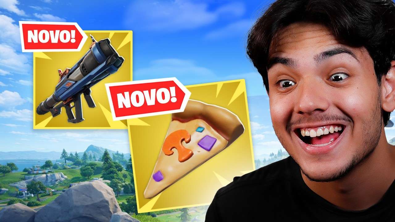 NOVA PIZZA LENDÁRIA no Fortnite