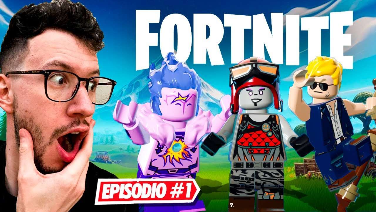 COMEÇOU!! MINHA AVENTURA NO LEGO FORTNITE EPISÓDIO 1