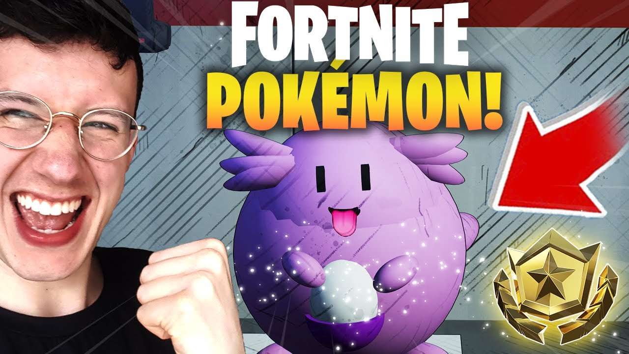 O MELHOR MAPA DE POKÉMON NO FORTNITE!!