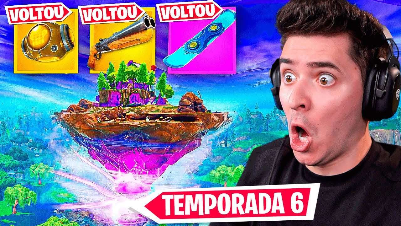 UMA *NOVA* TEMPORADA CHEGOU AO FORTNITE!