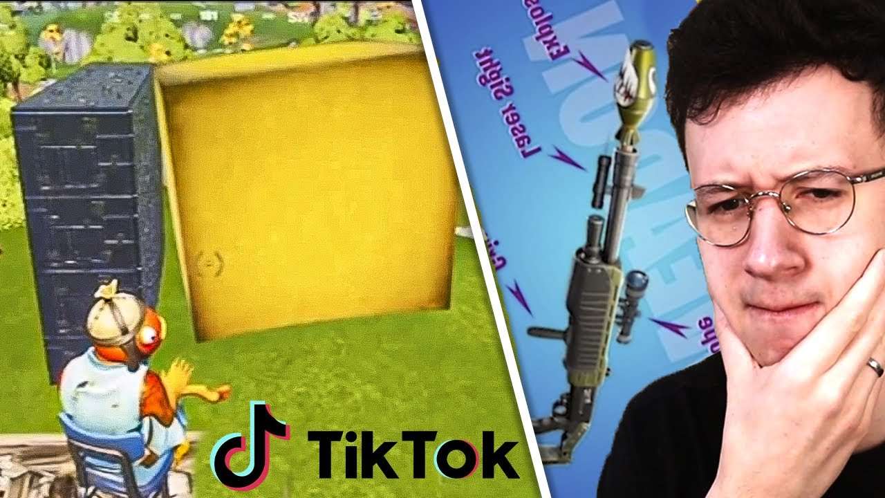 REAGINDO AOS MELHORES TIKTOKS DA TEMPORADA 8 DE FORTNITE