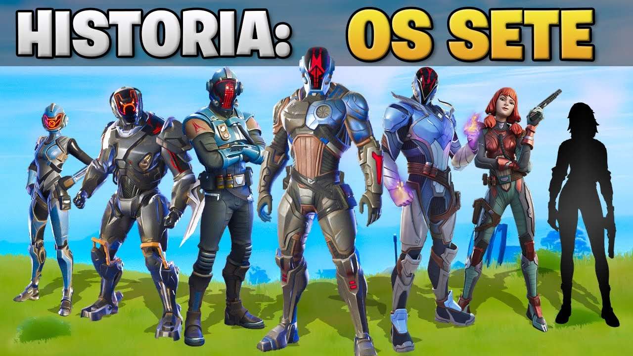 OS SETE VÃO PERDER A GUERRA CONTRA A O.I. (HISTÓRIA FORTNITE)