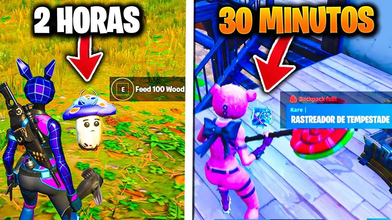 15 COISAS REMOVIDAS MAIS RAPIDAMENTE DO FORTNITE!