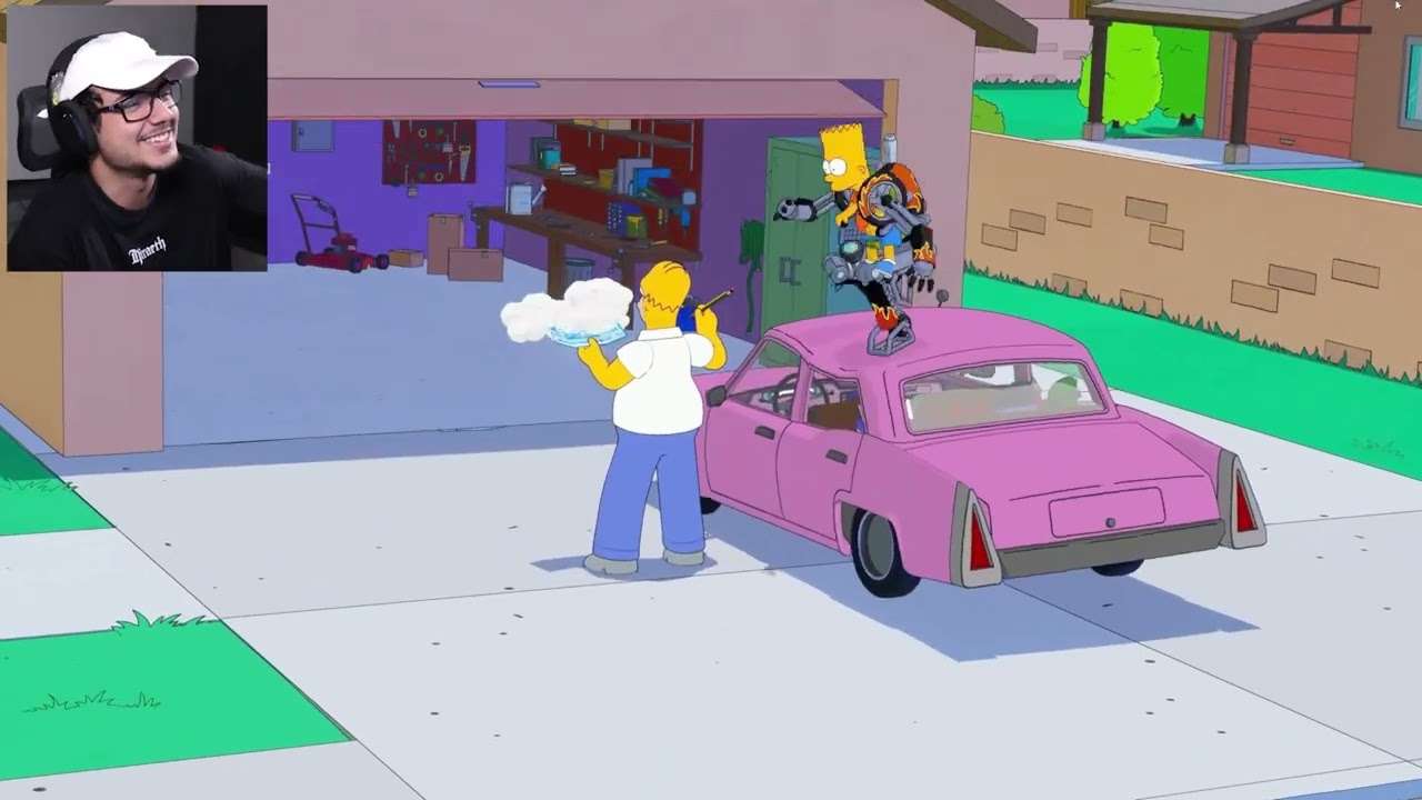 EVENTO AO VIVO DOS SIMPSONS NO FORTNITE