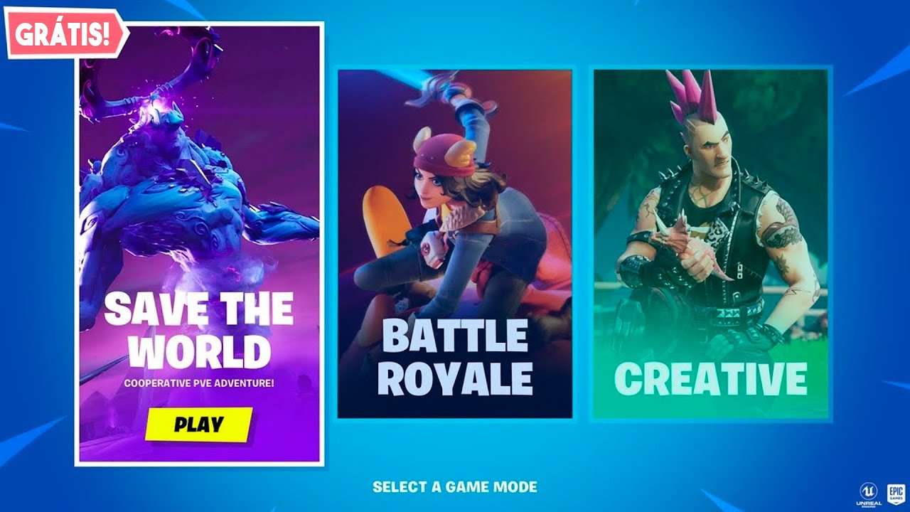 SALVE O MUNDO GRÁTIS NO FORTNITE? #Shorts
