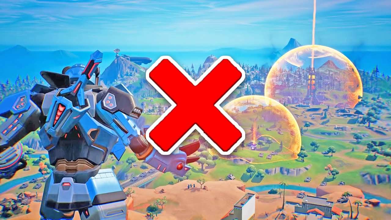 O QUE ACONTECE SE VOCÊ NÃO FIZER NADA DURANTE O EVENTO AO VIVO COLISÃO NO FORTNITE..