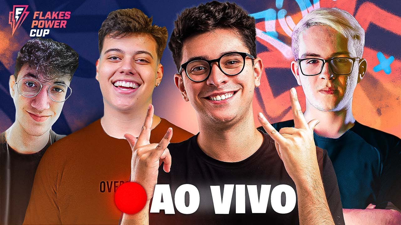 AO VIVO! FLAKES POWER CUP DE FORTNITE! SEMIFINAL DIA 2