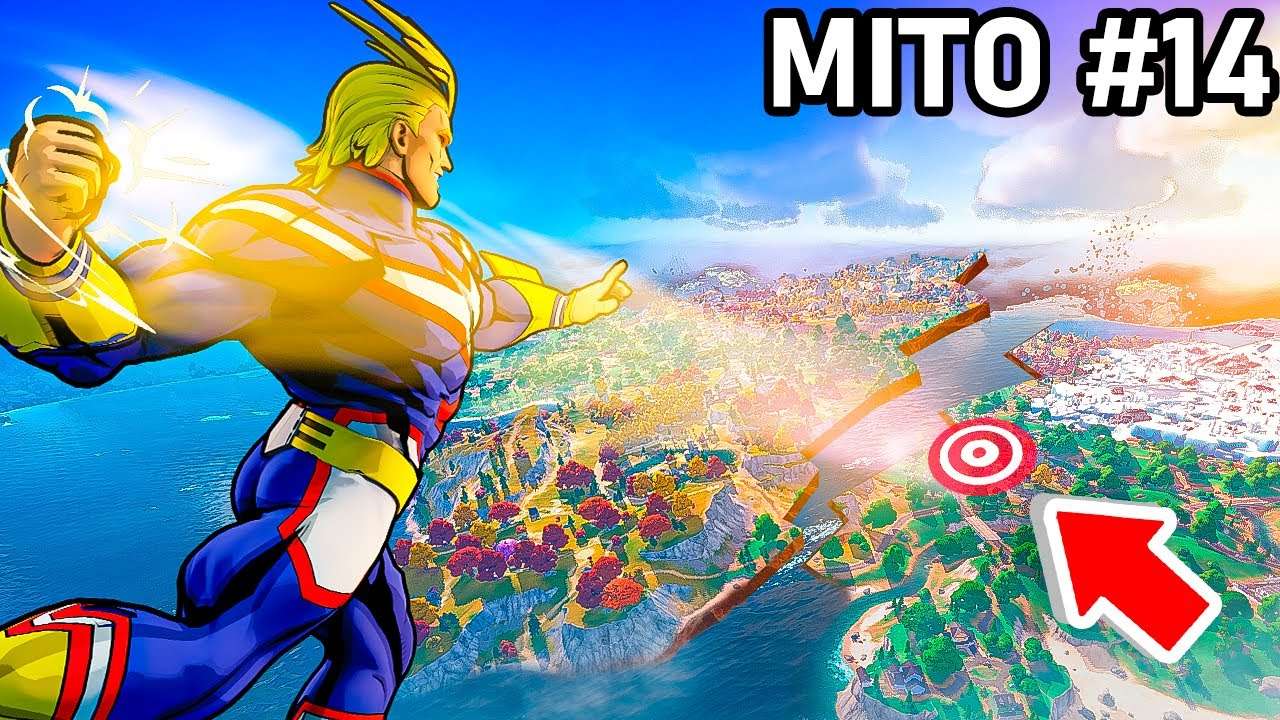 QUEBREI 23 MITOS COM O SMASH! (My Hero Academia X Fortnite)