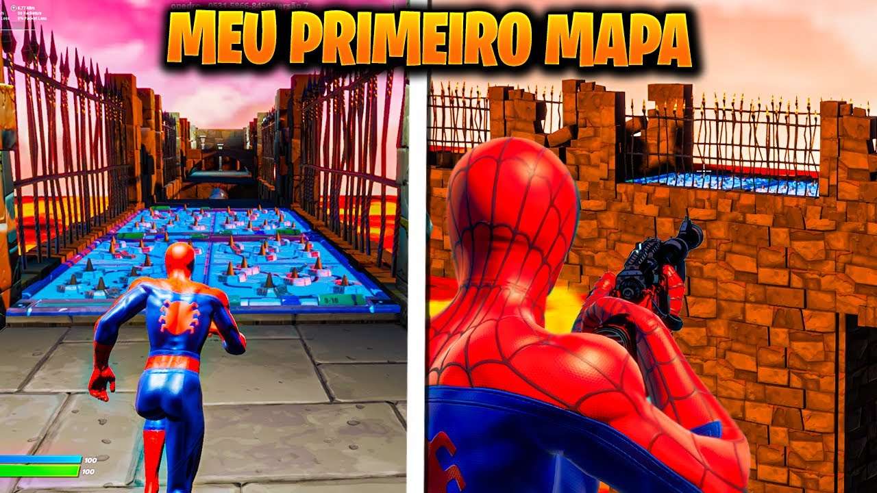 MEU NOVO MAPA! SNIPERS vs DEATHRUN!