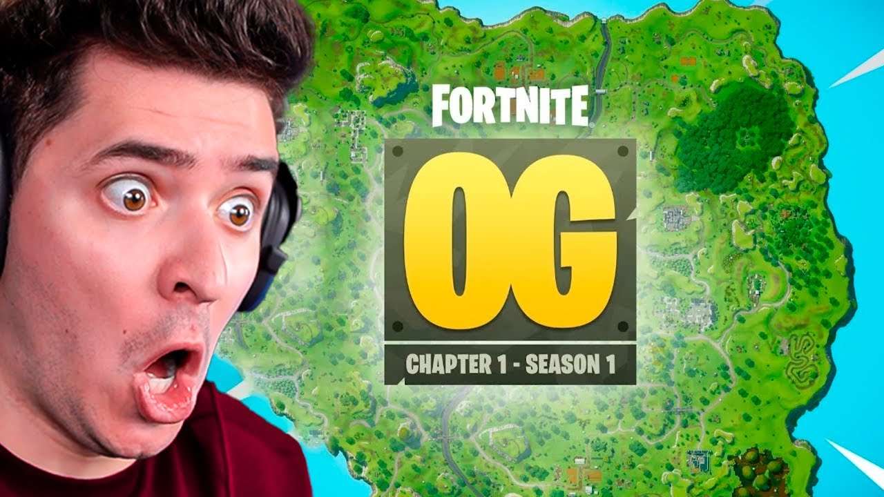 AO VIVO! CAPITULO 1 VOLTOU AO FORTNITE!