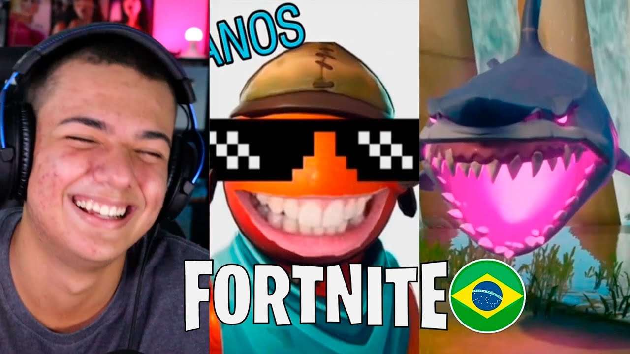REAGINDO AOS MELHORES TIK TOK DO FORTNITE BRASIL