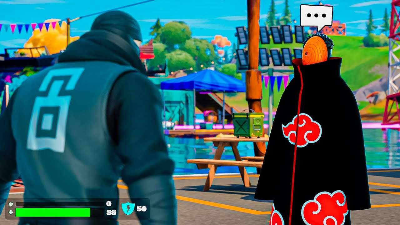 AKATSUKI no Fortnite x Naruto 2.0! Nova PARCERIA do Fortnite x Naruto