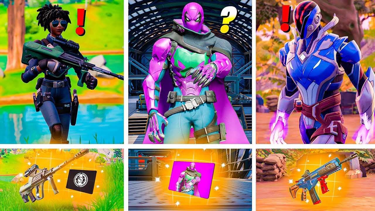 TODOS CHEFES MÍTICOS, ARMAS MÍTICAS, ARMAS EXÓTICAS e LOCALIZAÇÃO dos NPC na TEMPORADA 2! Fortnite