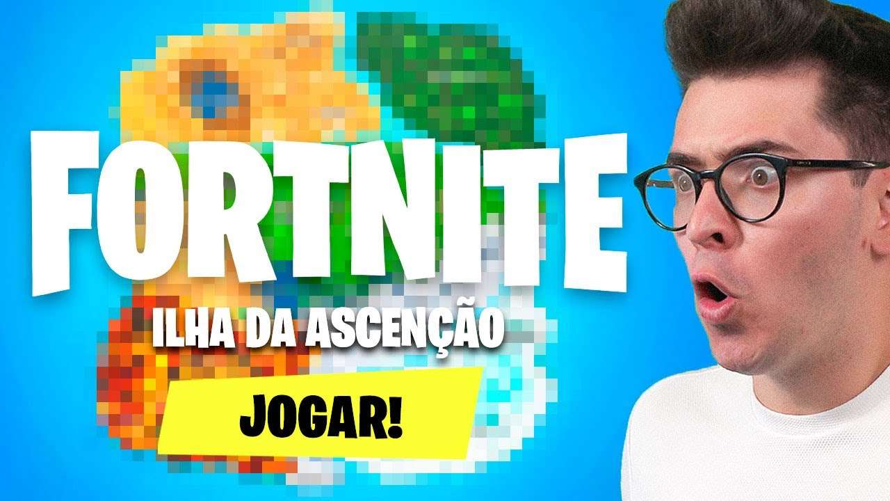 MINHA PRIMEIRA VEZ NA NOVA ILHA DO FORTNITE!