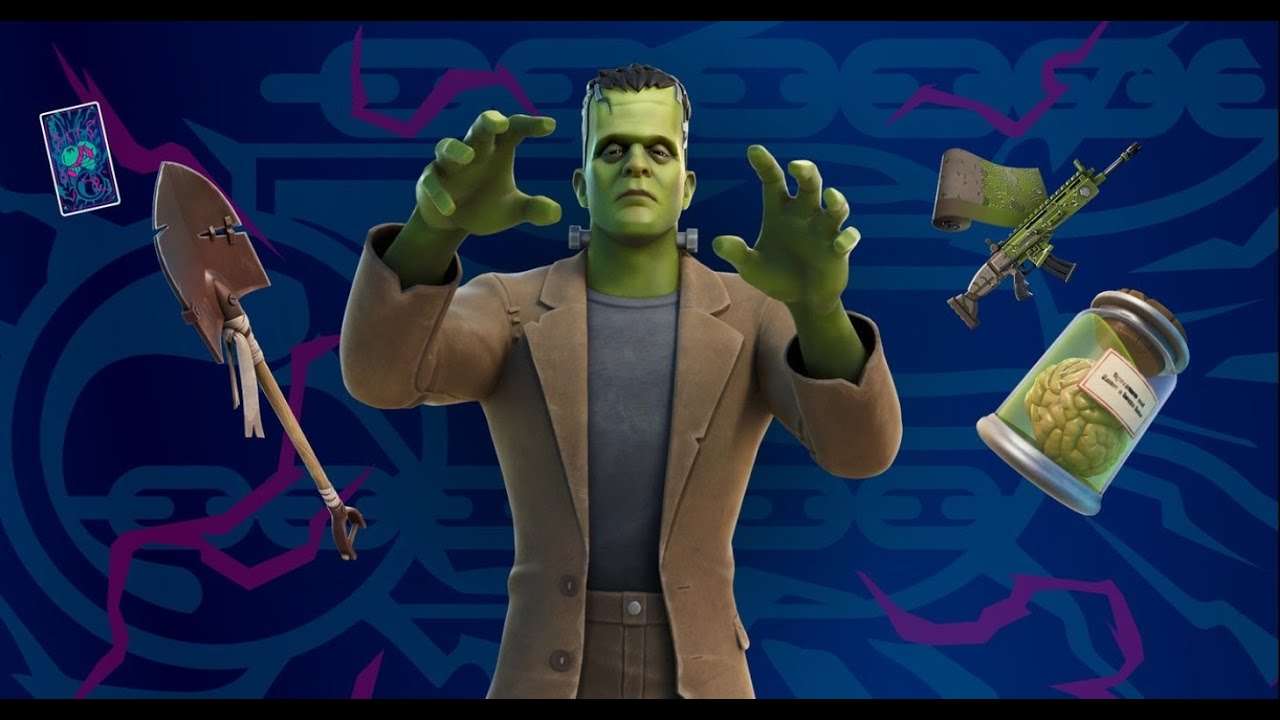 Frankenstein vazado no Fortnite 😱 #Shorts