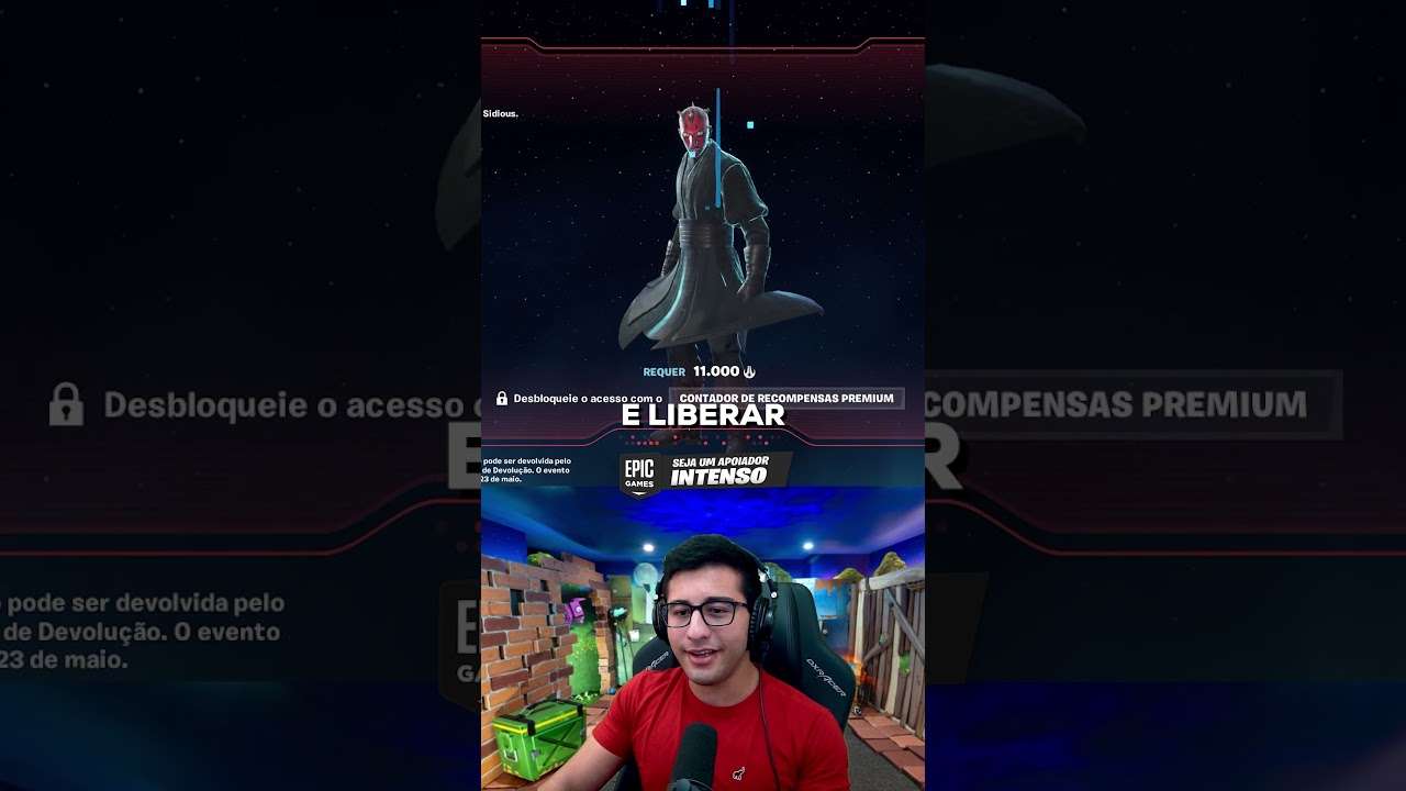 COMO LIBERAR TODAS AS NOVAS SKINS DO STAR WARS NO FORTNITE MUITO FACIL