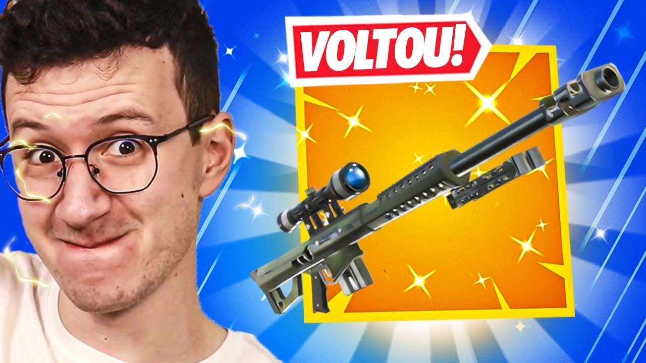 SNIPER PESADA VOLTOU!! 1ª ATUALIZAÇÃO DA TEMPORADA 2! - FORTNITE