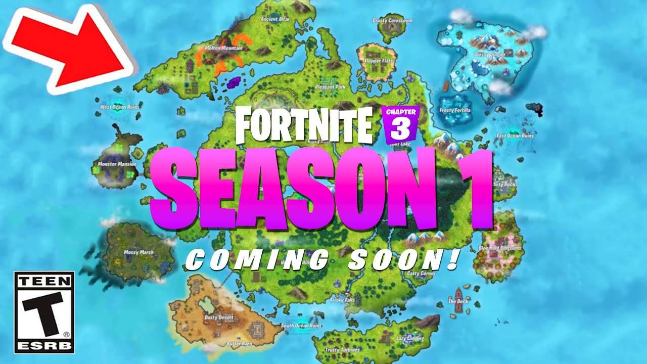 FORTNITE CAPITULO 3 MAPA VAZOU..! (SEASON 1)