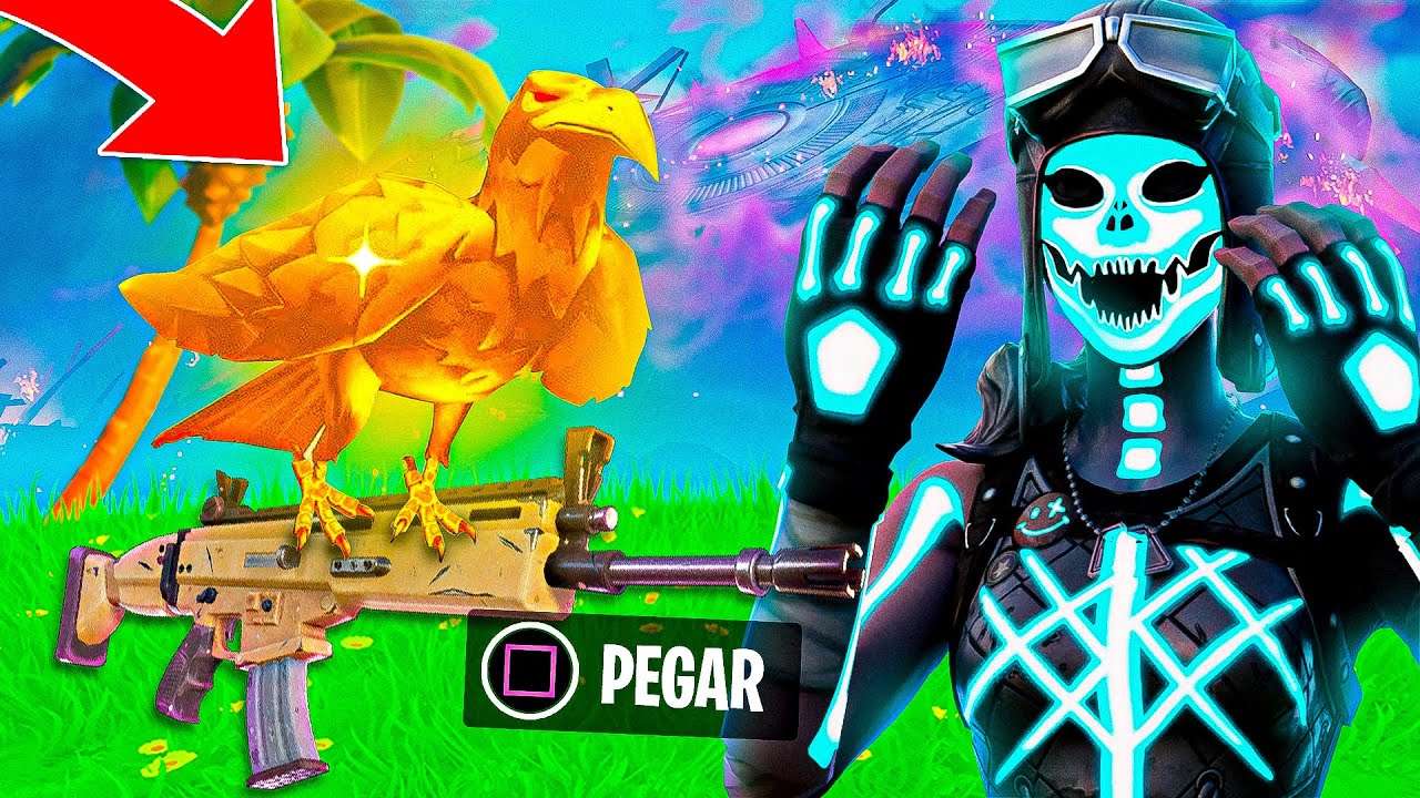 SÓ VALE ITENS DOS *CORVOS*! Desafio no Fortnite