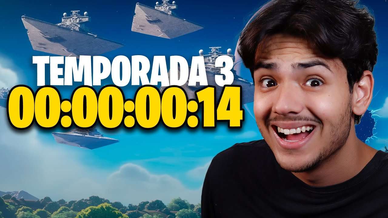 🔴AO VIVO! CONTAGEM REGRESSIVA TEMPORADA 3 do FORTNITE
