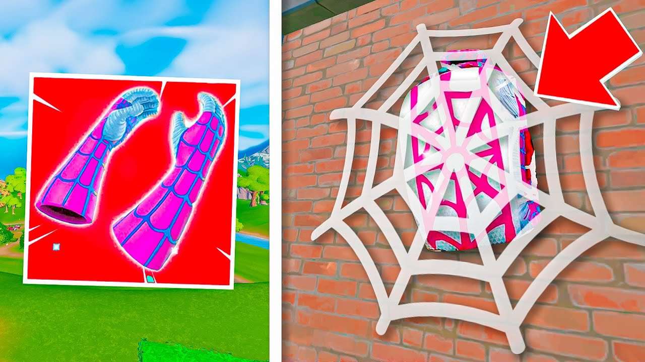 ITEM MÍTICO DA SPIDER-GWEN no Fortnite