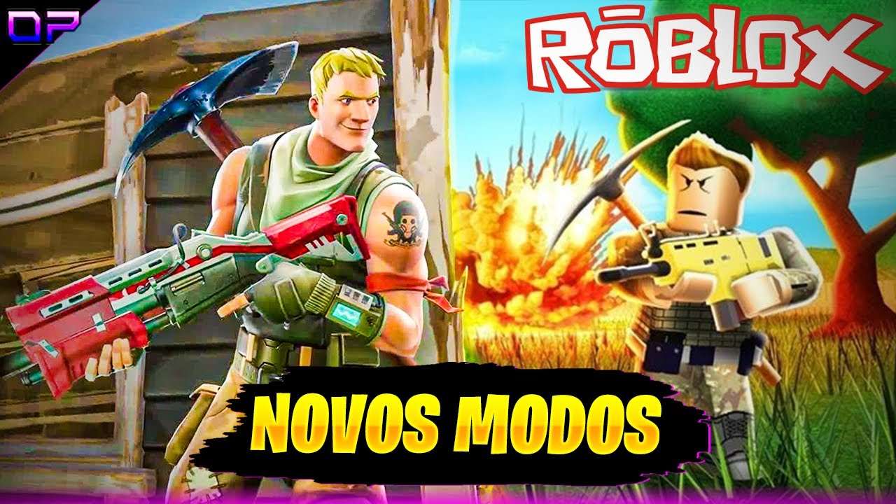 FORTNITE VIROU ROBLOX... 🤯