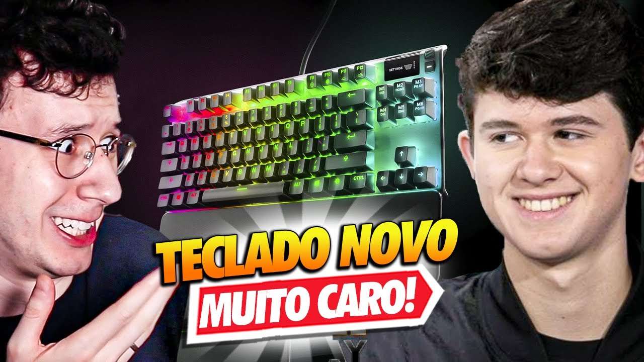 COMPREI O TECLADO DO BUGHA! VALE A PENA? - FORTNITE