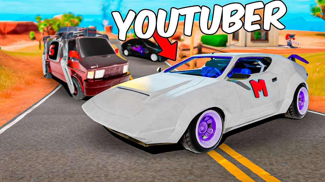 Criei CARROS para Youtubers...