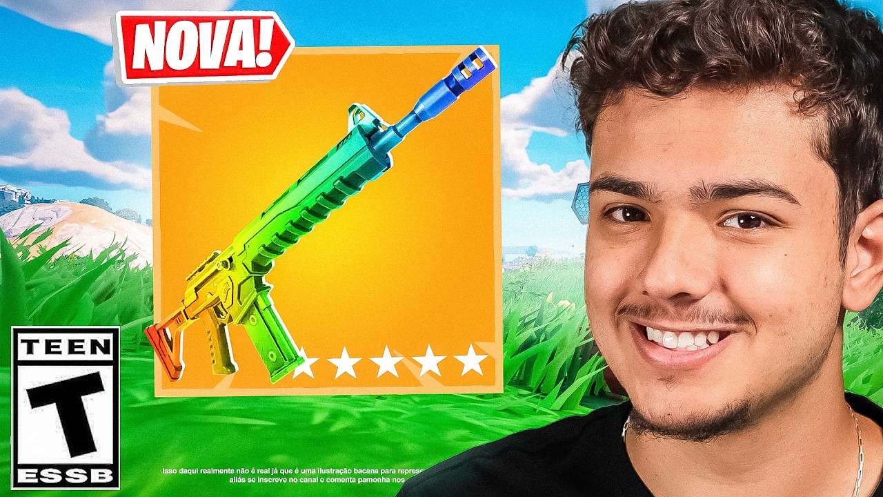 *NOVO* RIFLE de COMBATE é INSANA no Fortnite!