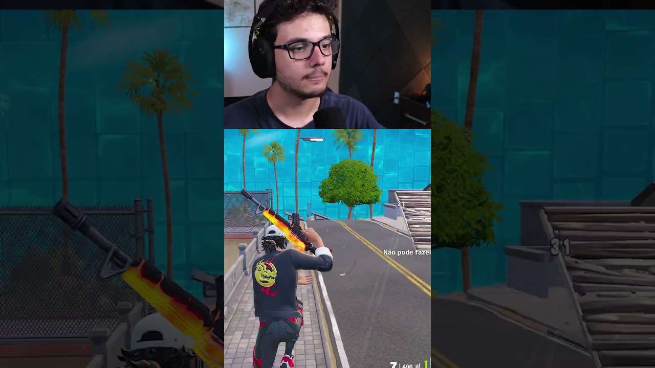 Mira no Fortnite é mais SORTE do que HABILIDADE!