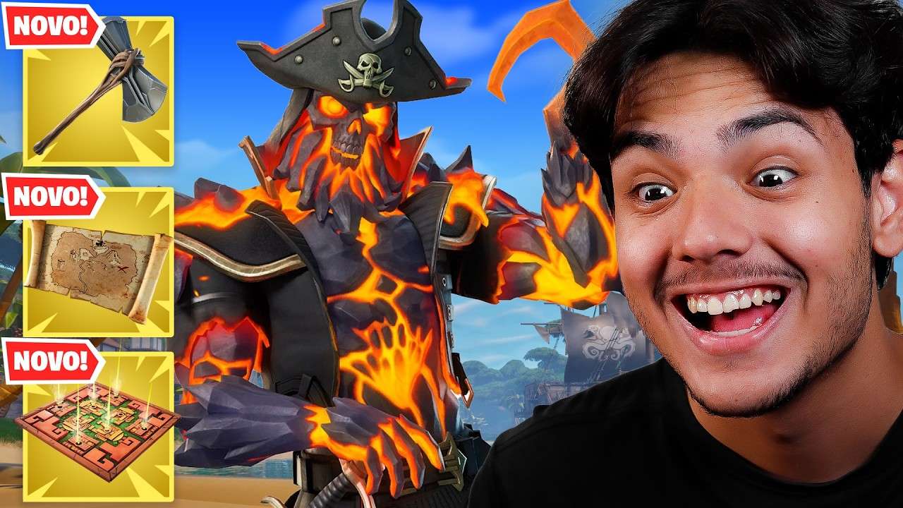 🔴AGORA! TEMPORADA 8 DO FORTNITE (MAPA, PASSE DE BATALHA e PRIMEIRO DE ABRIL)