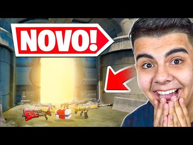 NÃO PODE SAIR DO BUNKER SECRETO! LOOT MAIS RARO no FORTNITE!!