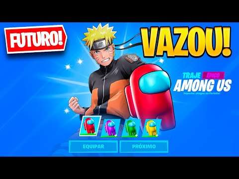 FUTURO DO FORTNITE! Parcerias com Naruto, Among us e muito mais para a Temporada 8?!