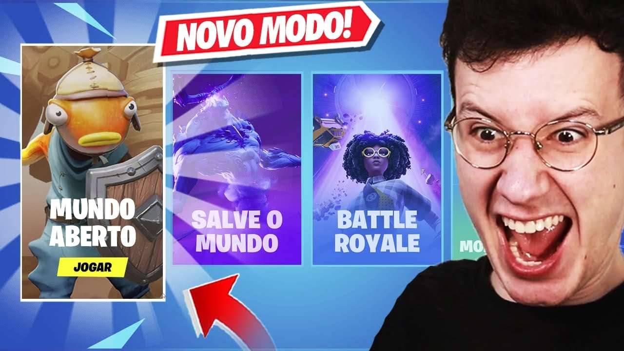 FUNCIONÁRIO DA EPIC VAZA NOVO MODO DO FORTNITE SEM QUERER!