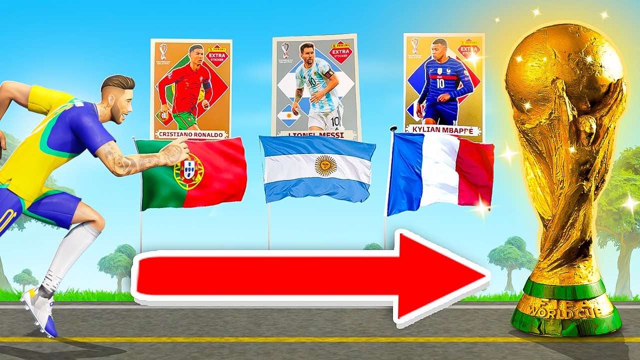 QUEBREI OS 4 DESAFIOS DO BRASIL HEXA NO FORTNITE! (COPA 2022)