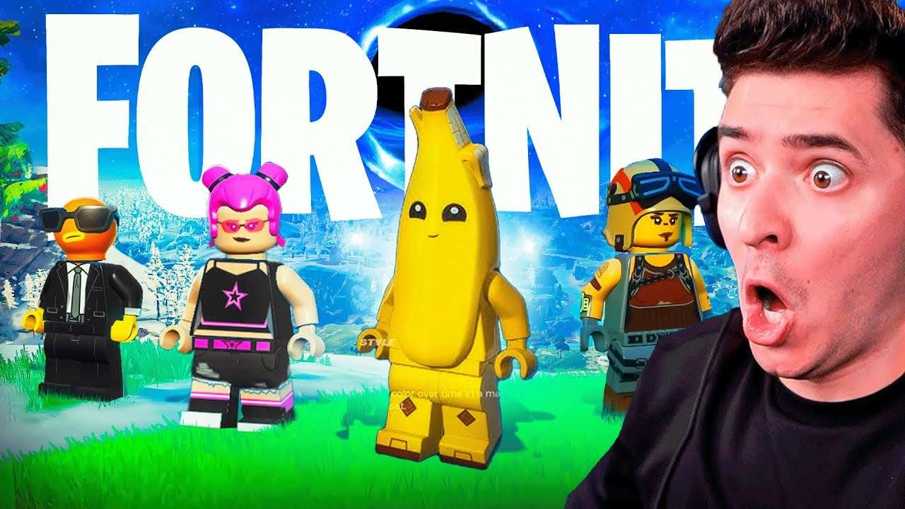 NOVO MODO LEGO FORTNITE ANTES DA HORA!