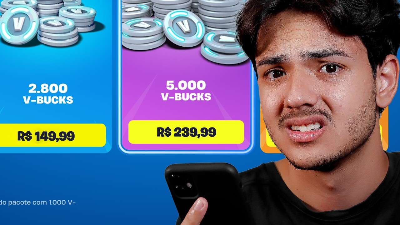 OS V-BUCKS VÃO FICAR MAIS CAROS! Poxa Epic Games...