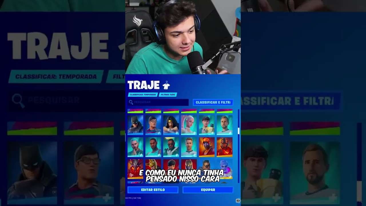 skin da wandinha no fortnite