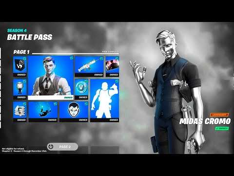 7 SKINS QUE DEVERIAM ESTAR NO FORTNITE TEMPORADA 4