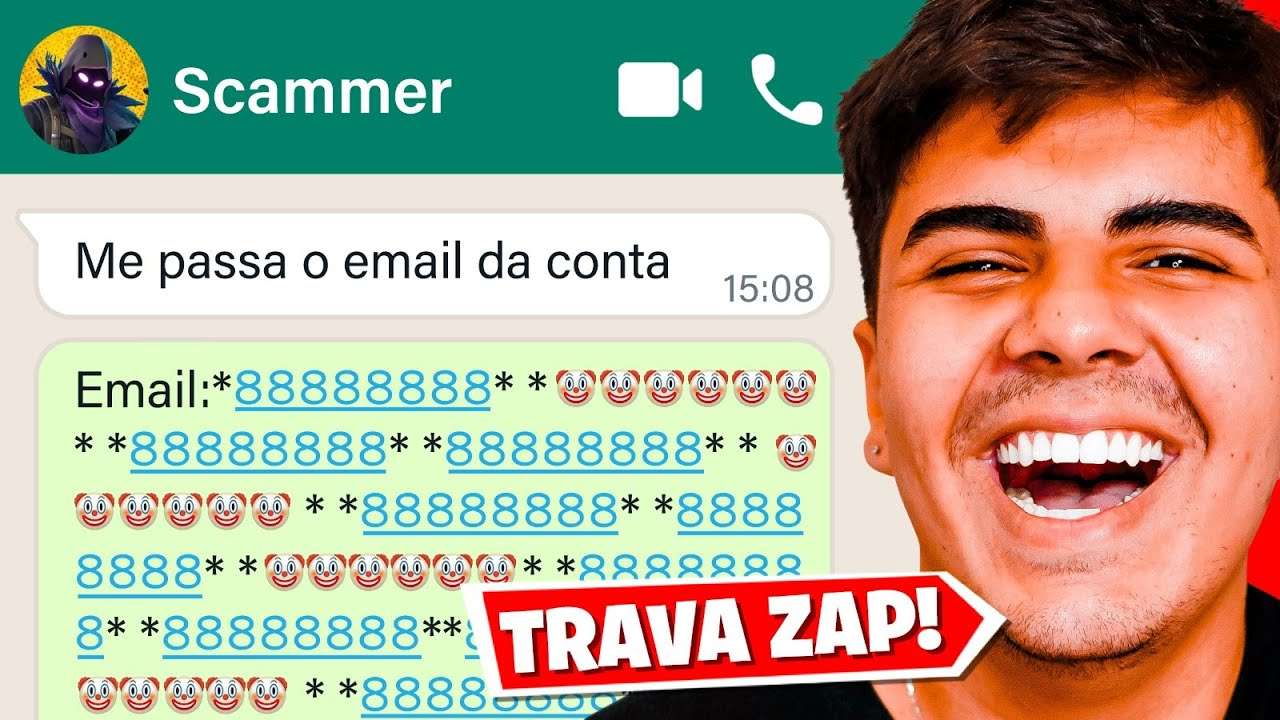 QUEBREI O CELULAR DO SCAMMER COM ESSA TROLLAGEM! 🤣