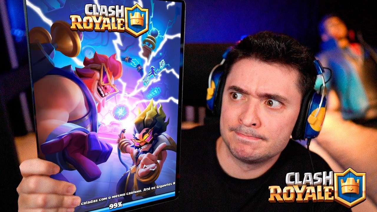 O QUE FIZERAM COM O CLASH ROYALE