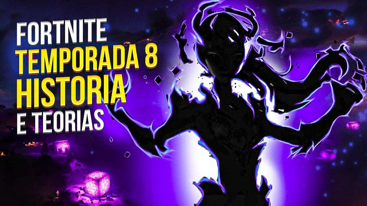 O DESPERTAR DA RAINHA DOS CUBOS - HISTÓRIA TEMPORADA 8 FORTNITE