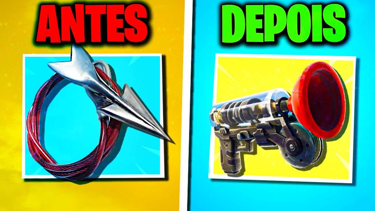 A PRIMEIRA VERSÃO DOS ITENS DO FORTNITE!