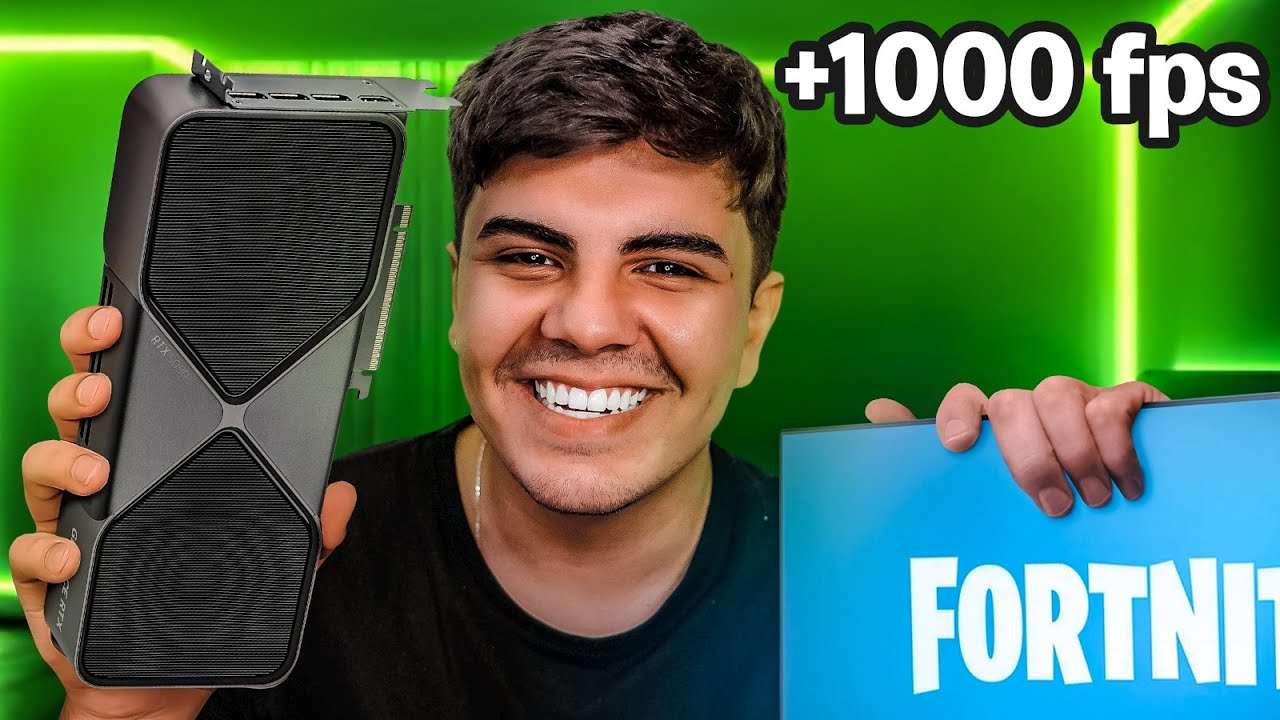 COMPREI UMA RXT 5090 PRA JOGAR FORTNITE! - VLOG GAMESCON Ep. 1