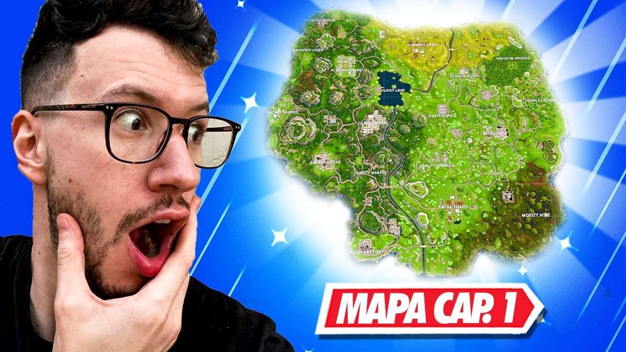 O MAPA DO CAPÍTULO 1 VAI VOLTAR PRO FORTNITE!!