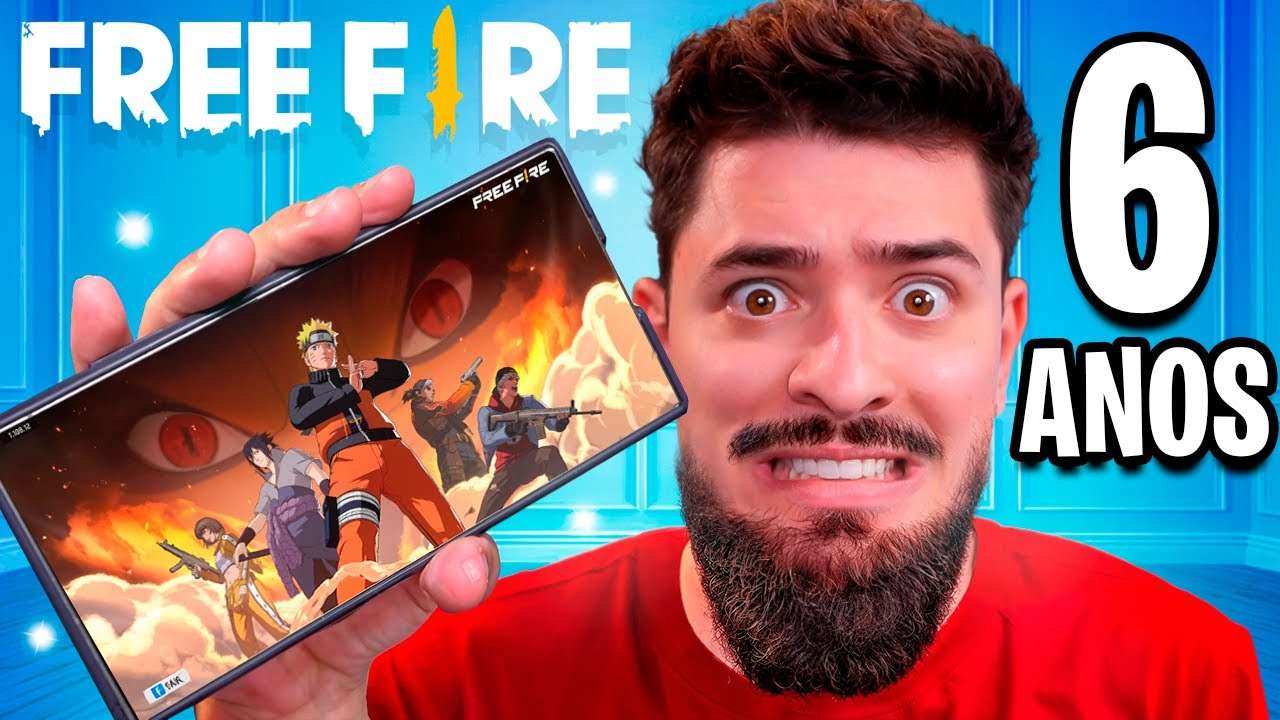 ENTREI NO FREE FIRE DEPOIS DE 6 ANOS! MUDOU TUDO!