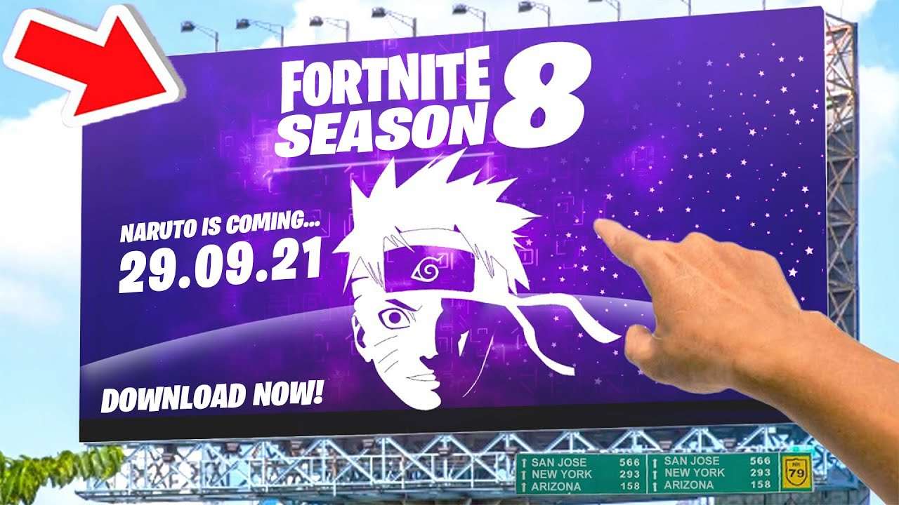 NARUTO X FORTNITE LANÇAMENTO OFICIAL