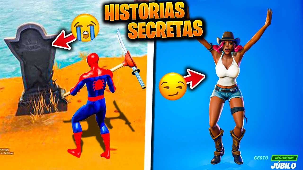 15 HISTORIAS SECRETAS DO FORTNITE!