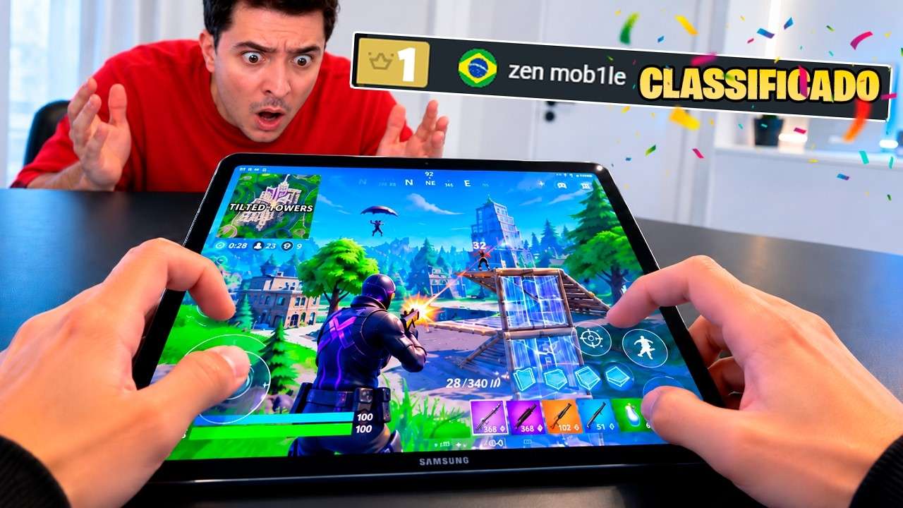 Ele passou pro MUNDIAL jogando no MOBILE!