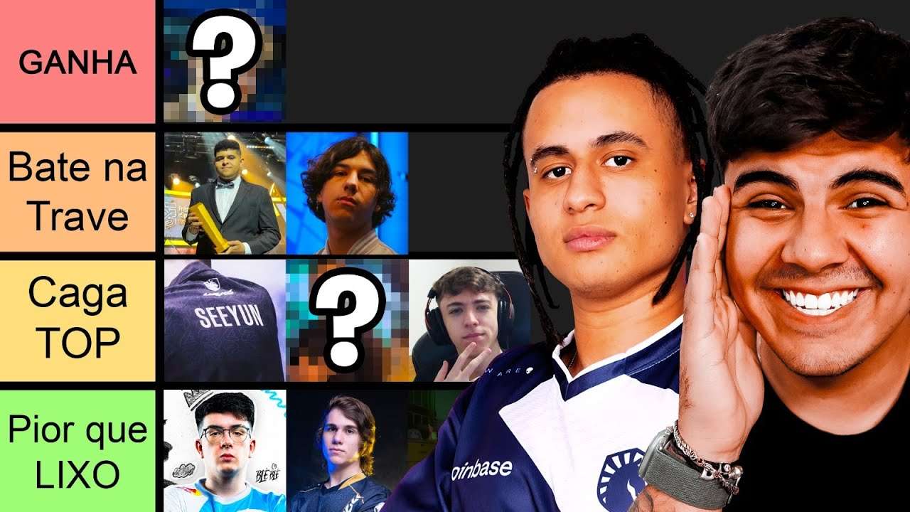 QUEM SERÁ O CAMPEÃO DESSA FNCS?! - TIERLIST ft. @Felipersa e @EdRoadToGlory1